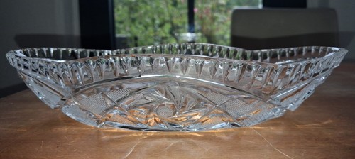 Vintage bleikristall schale - vintage, bleikristall-schale
