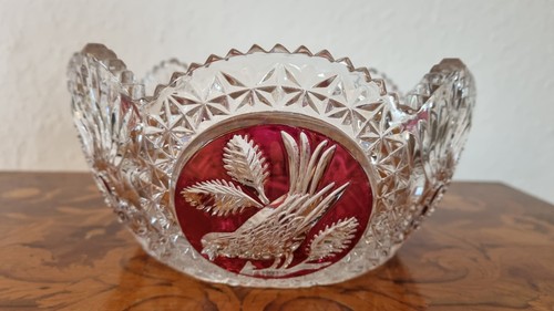 Bleikristall hofbauer red - red, bird
