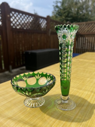 Bleikristall vase schale - vase,