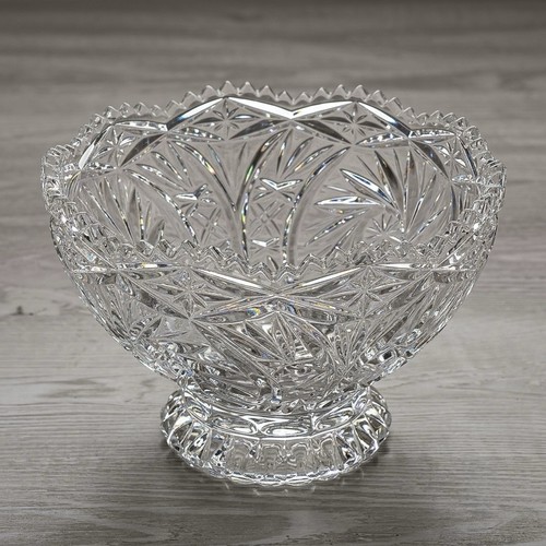 Vintage bleikristall schale - vintage,