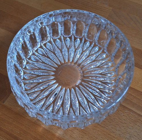 Vintage kristall bleikristall - kristall,