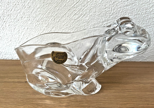 Frosch schale bleikristall - frosch,