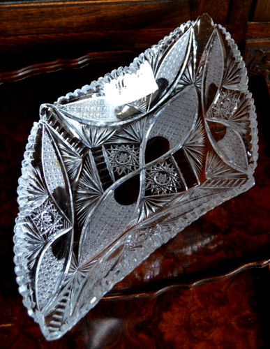 Schale glas bleikristall - schale,