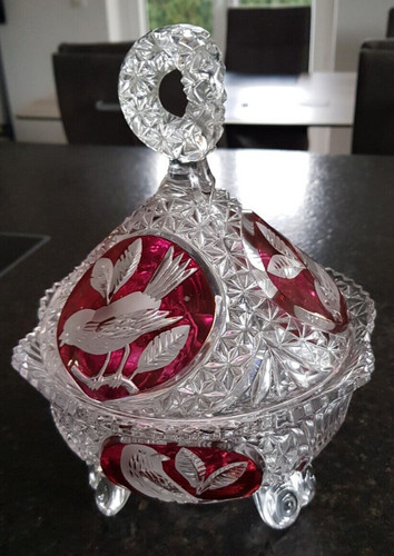 Bleikristall schale mit - bleikristall,