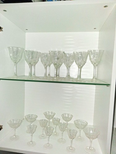 Teiligesglas bleikristall - 43,