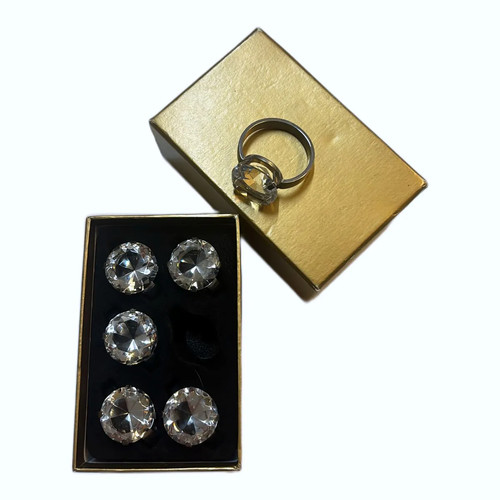 Napkin rings diamond ring - diamond,