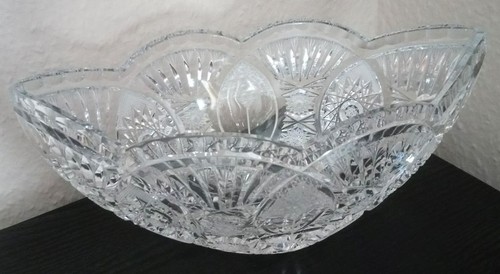 Kristallschale oval schale - kristallschale,