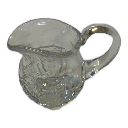 Crystal creamer jug - creamer,