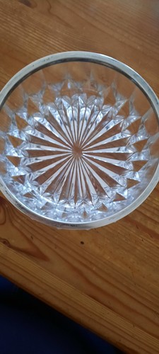Bleikristall schale mit - bleikristall, ,mit