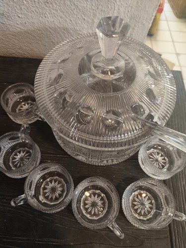 Kristall glas bowlen set - bowlen,
