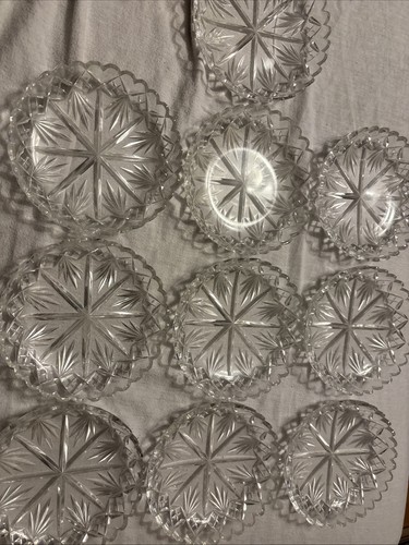 Bleikristall nachtisch schalen - bleikristall,