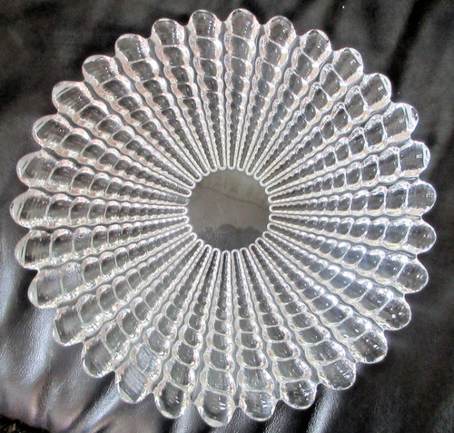 Bubble glas teller - glas,