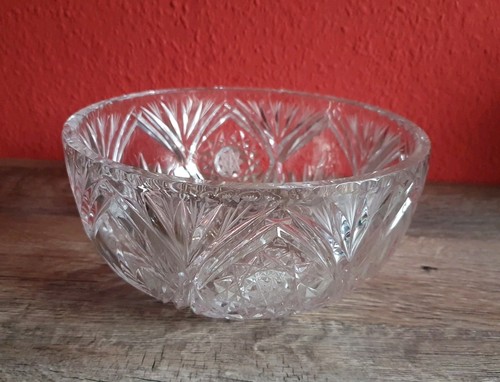 Vintage bleikristall schale - bleikristall,