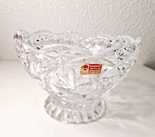 Lausitzer glas obstschale - obstschale, auf