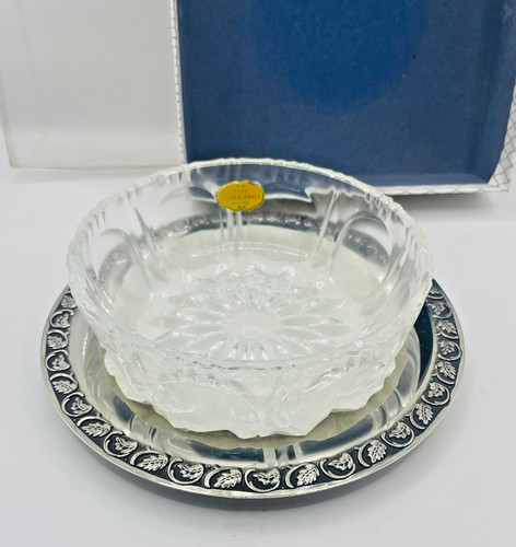 Vintage bleikristall schale - bleikristall,