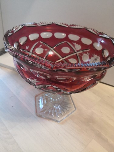 Bleikristall fuss schale glas - bleikristall,