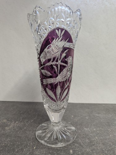 Vase und schale bleikristall - schale,