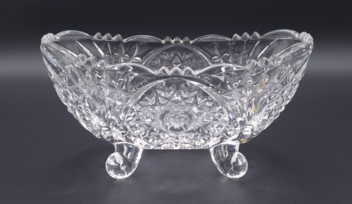Bleikristall schale oval - oval, 3